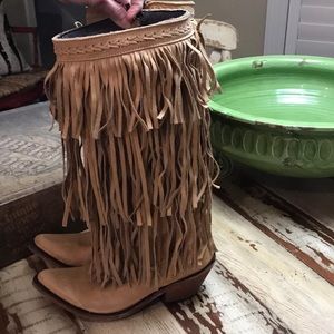 Fringe Cowboy boots